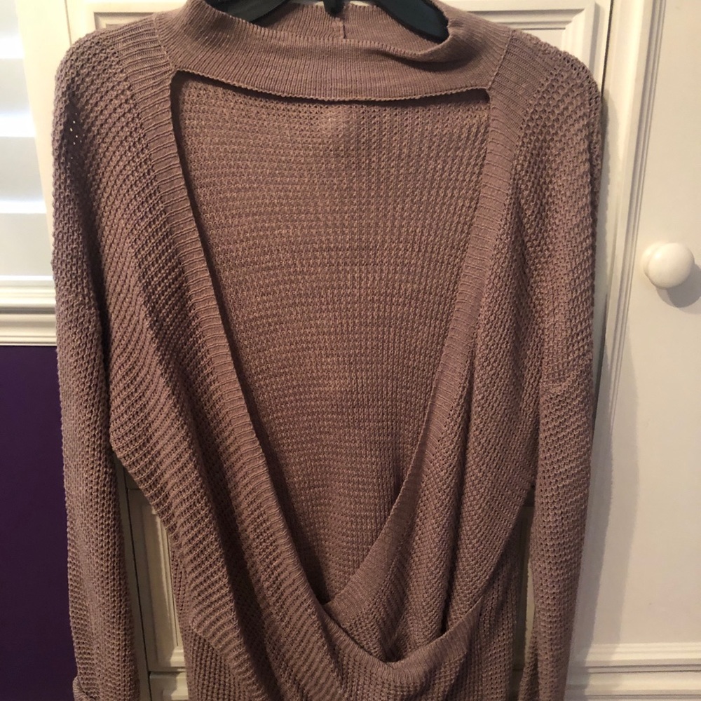 Taupe sweater